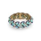BULGARI SUITE OF TURQUOISE, SAPPHIRE AND DIAMOND JEWELLERY - photo 3