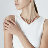 VAN CLEEF & ARPELS SET OF RUBY AND DIAMOND JEWELLERY - фото 2