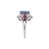 EXCEPTIONAL COLOURED DIAMOND, DIAMOND AND RUBY BALLERINA RING, MOUNTED BY BOUCHERON - photo 5