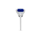 RARE HARRY WINSTON SAPPHIRE AND DIAMOND RING - photo 5
