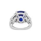 RARE HARRY WINSTON SAPPHIRE AND DIAMOND RING - photo 7