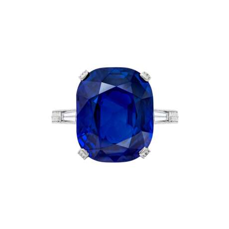 SAPPHIRE AND DIAMOND RING - Foto 3