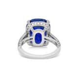 SAPPHIRE AND DIAMOND RING - Foto 6