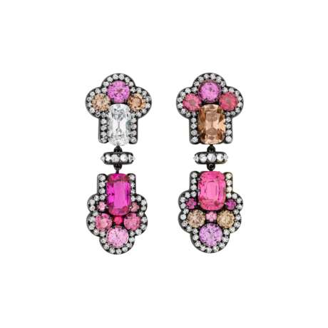 JAR MULTI-GEM EARRINGS - фото 1