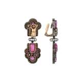 JAR MULTI-GEM EARRINGS - фото 3