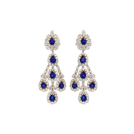 GRAFF SUITE OF SAPPHIRE AND DIAMOND JEWELLERY - photo 5