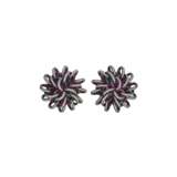 JAR RUBY AND DIAMOND `SPIRALING THREAD` EARRINGS - photo 1