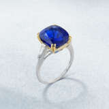 SAPPHIRE AND DIAMOND RING, MOUNTED BY BOUCHERON - фото 2