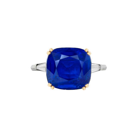 SAPPHIRE AND DIAMOND RING, MOUNTED BY BOUCHERON - фото 3