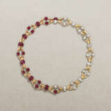 JAR PAIR OF RUBY AND DIAMOND BRACELETS / NECKLACE - photo 4