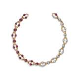 JAR PAIR OF RUBY AND DIAMOND BRACELETS / NECKLACE - photo 5
