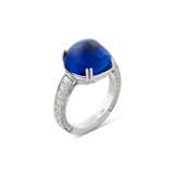 SAPPHIRE AND DIAMOND RING - Foto 1