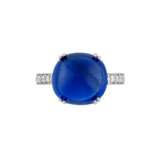 SAPPHIRE AND DIAMOND RING - Foto 3