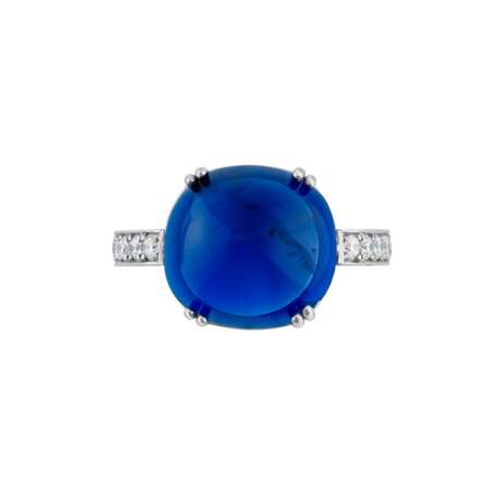SAPPHIRE AND DIAMOND RING - Foto 3