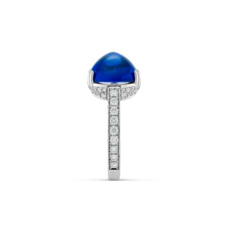 SAPPHIRE AND DIAMOND RING - Foto 4