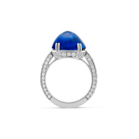 SAPPHIRE AND DIAMOND RING - Foto 5
