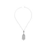CARTIER EARLY 20TH CENTURY DIAMOND PENDANT - фото 5