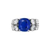 SAPPHIRE AND DIAMOND RING - Foto 3