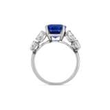 SAPPHIRE AND DIAMOND RING - Foto 5