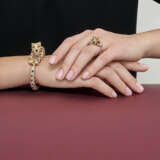 CARTIER DIAMOND, ONYX AND EMERALD `PANTH&#200;RE` BANGLE - photo 2