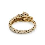 CARTIER DIAMOND, ONYX AND EMERALD `PANTH&#200;RE` BANGLE - photo 6