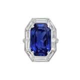 SAPPHIRE AND DIAMOND RING - Foto 3