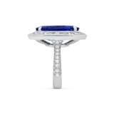 SAPPHIRE AND DIAMOND RING - Foto 4