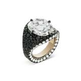 JAR DIAMOND AND COLOURED DIAMOND RING - фото 1