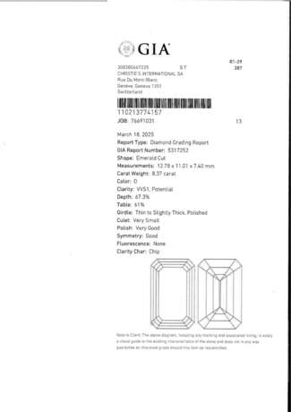 IMPORTANT DIAMOND NECKLACE - photo 10