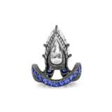 JAR DIAMOND AND SAPPHIRE RING - Foto 6