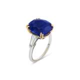SAPPHIRE AND DIAMOND RING - Foto 1