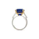 SAPPHIRE AND DIAMOND RING - Foto 4