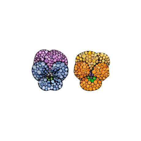 JAR MULTI-GEM `PANSY` EARRINGS - photo 1