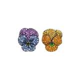 JAR MULTI-GEM `PANSY` EARRINGS - photo 1