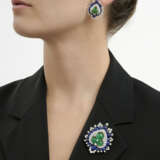 BULGARI SET OF EMERALD, SAPPHIRE AND DIAMOND JEWELLERY - photo 2