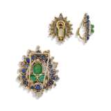 BULGARI SET OF EMERALD, SAPPHIRE AND DIAMOND JEWELLERY - photo 3