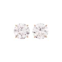 COLOURED DIAMOND EARSTUDS
