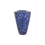 JAR SAPPHIRE AND DIAMOND RING - Foto 4
