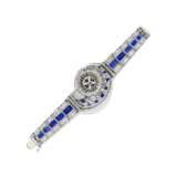 MID-20TH CENTURY SAPPHIRE AND DIAMOND BRACELET - photo 4