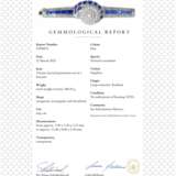 MID-20TH CENTURY SAPPHIRE AND DIAMOND BRACELET - photo 5