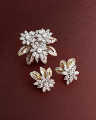 BULGARI SET OF DIAMOND `EN TREMBLANT` JEWELLERY - photo 4