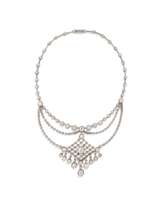 FABERGÉ LATE 19TH CENTURY TRANSFORMABLE DIAMOND NECKLACE
