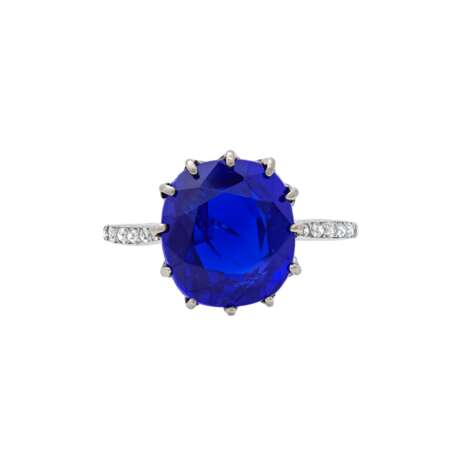 SAPPHIRE AND DIAMOND RING - Foto 4