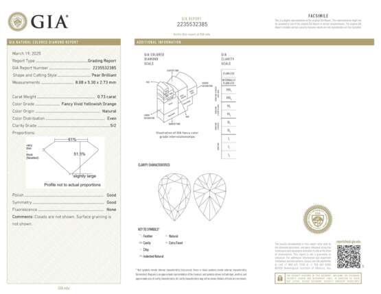 JAR COLOURED DIAMOND, COLOURED SAPPHIRE AND DIAMOND `BONNET` RING - фото 7
