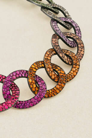 JAR MULTI-GEM CHAIN NECKLACE - фото 5