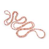 JAR CORAL, PINK OPAL AND DIAMOND SAUTOIR - photo 1
