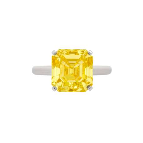COLOURED DIAMOND RING - photo 4