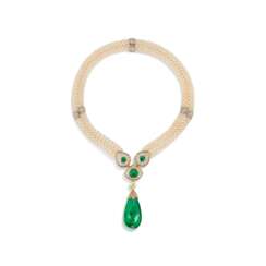 MULTI-GEM NECKLACE, ATTRIBUTED TO HARRY WINSTON