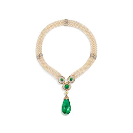 MULTI-GEM NECKLACE, ATTRIBUTED TO HARRY WINSTON - photo 1