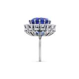 SAPPHIRE AND DIAMOND RING - photo 4